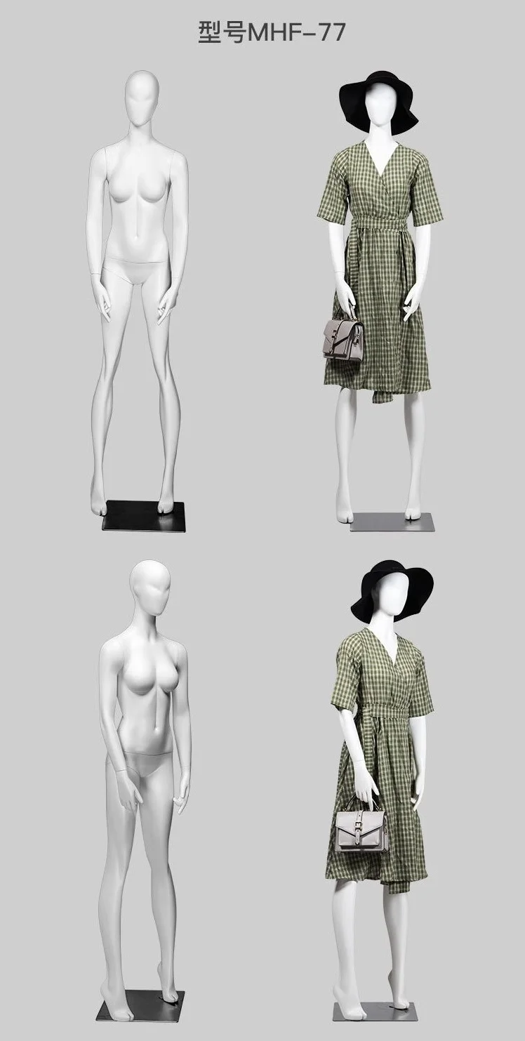 Wholesale Full Body Display Dummy Mannequins Female Posture Curvy Frp