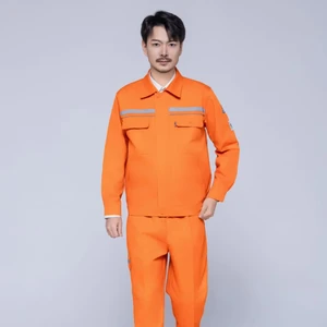 Comfortable and Breathable Anti-Static Reflective Strip Overalls Work Clothing Wear-Resistant