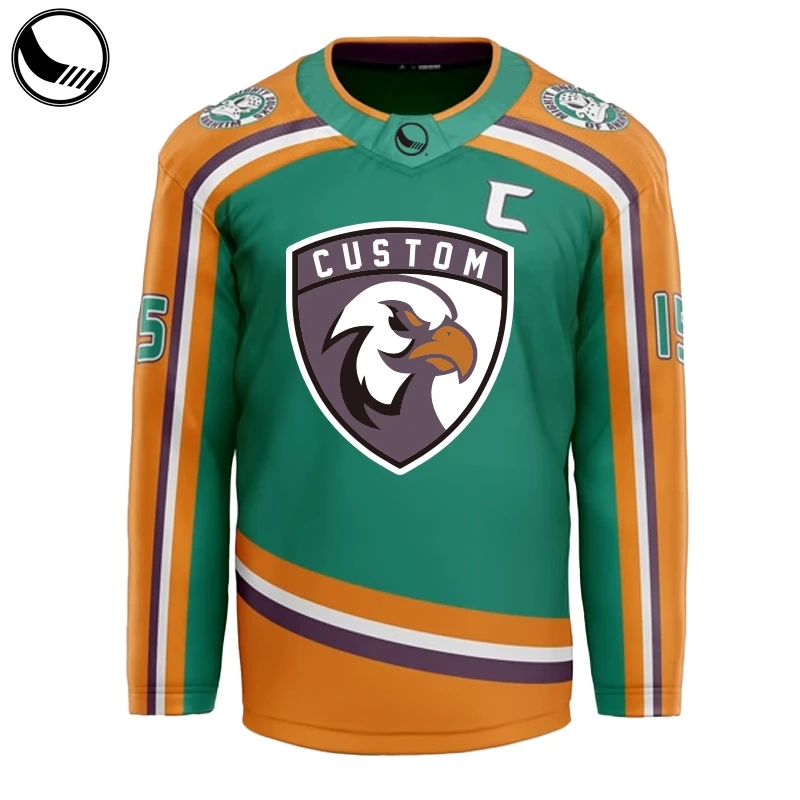 Mens Custom Reversible Practice Sublimated Hockey Jersey