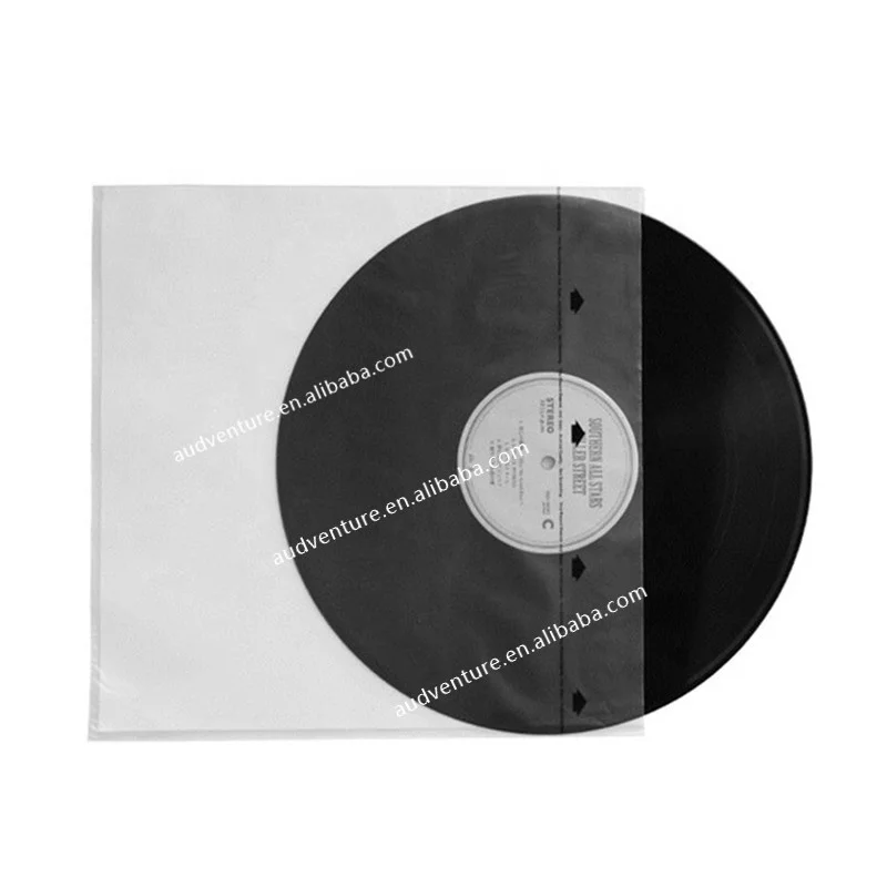 Aanti Static 3 Layer PE Record Sleeves Insert Turntable Player  Style Vinyl Record Inner Sleeves Hot Sale Vinyl Record Sleeves