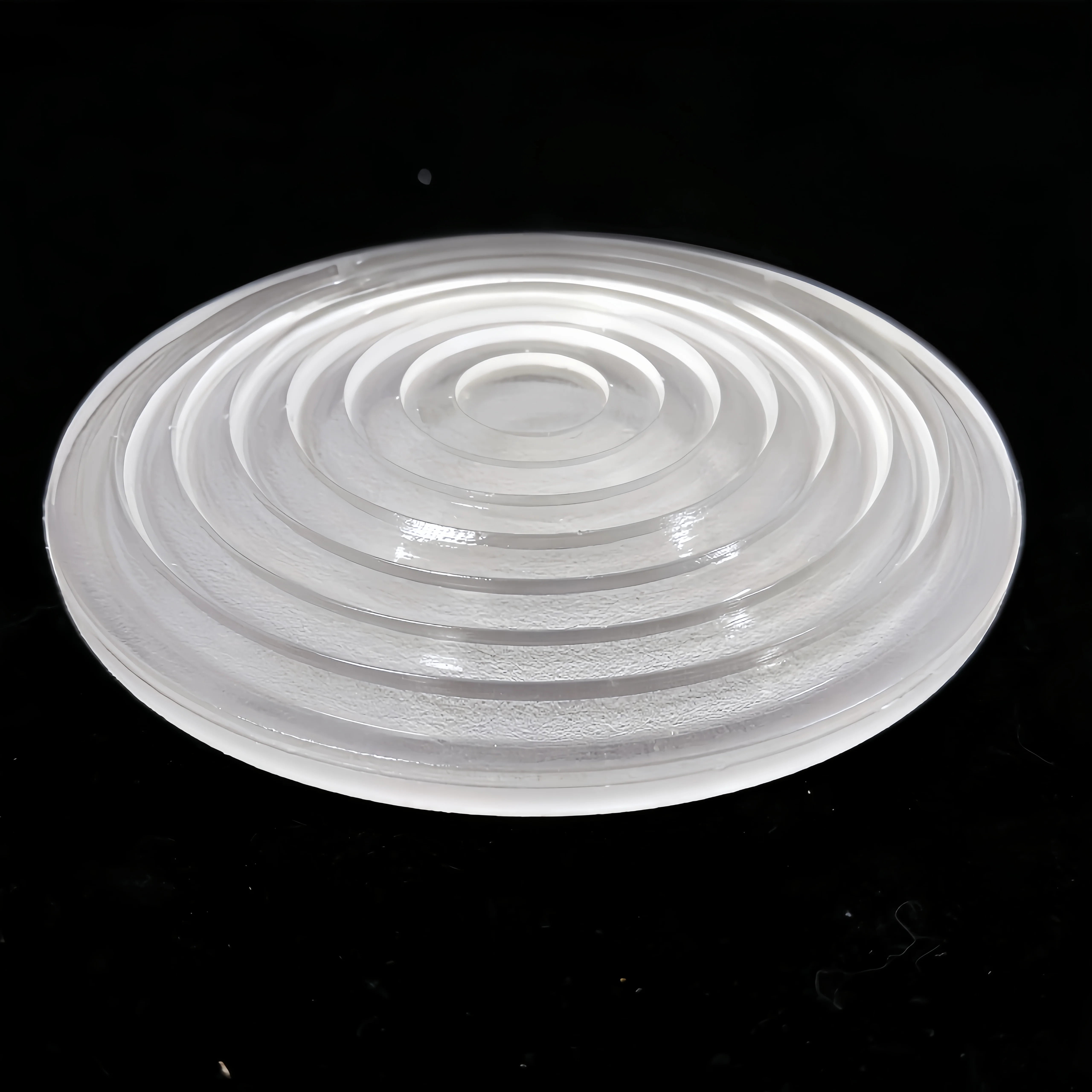 High Temperature Resistant Borosilicate Glass Fresnel Lens High Power LED Collimation Stage Lighting Solar CPV Systems