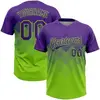 Purple  Neon Green