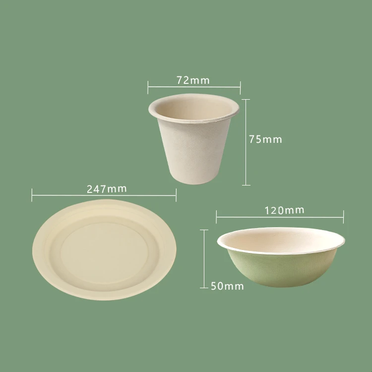 Wholesale Food Container Tableware Dinnerware Set Eco Friendly