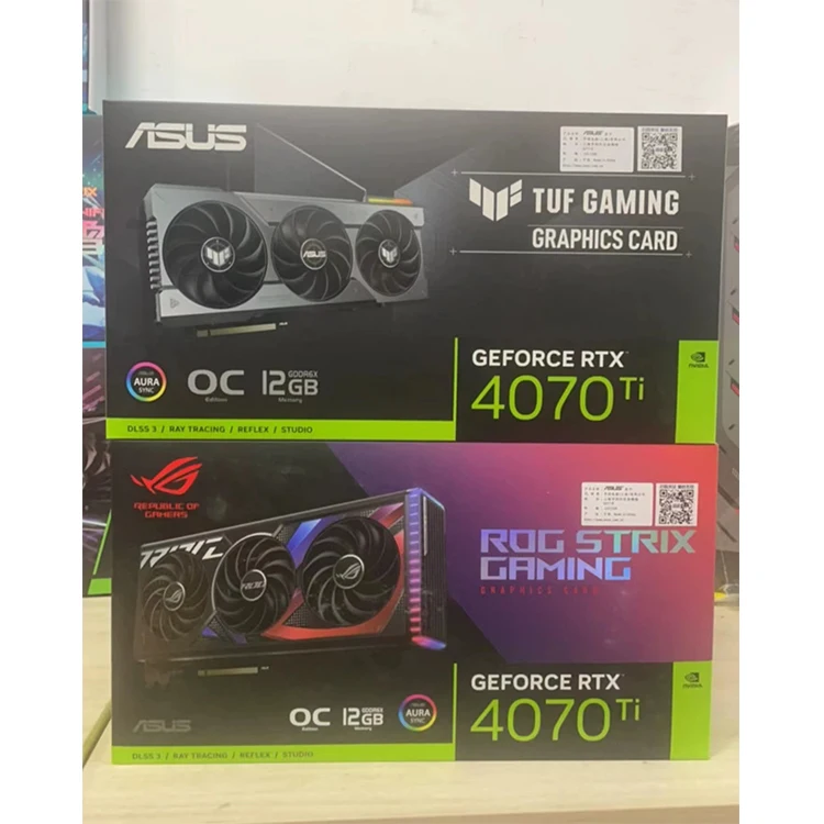 ASUS TUF Gaming GeForce RTX 4070 Ti 12GB GDDR6X OC Edition GAMING Graphics  Card Support Z790 B760 X670E B650 Series Motherboard| Alibaba.com