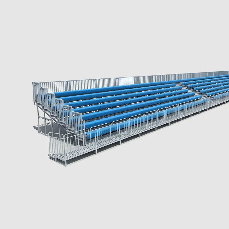 Safty Metal Structure Steel Bleacher Seats Easy Install Stadium Aluminium Grandstand 6