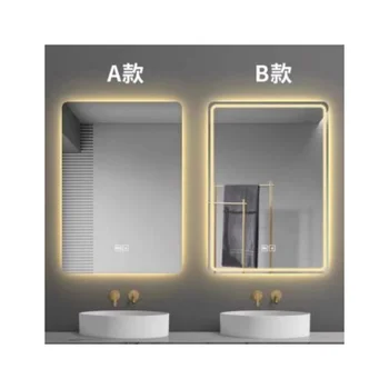 Modern Led Mirror Wall Mirror Mounted Touch Switch Screen Smart Mirror ...