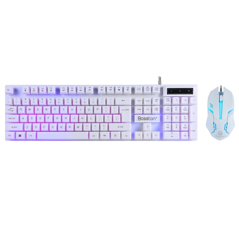 OEM/ODM Stable DPI Gaming Mouse and Tactile Backlit Keyboard Set Enhance Your Workflow w aperçu 5