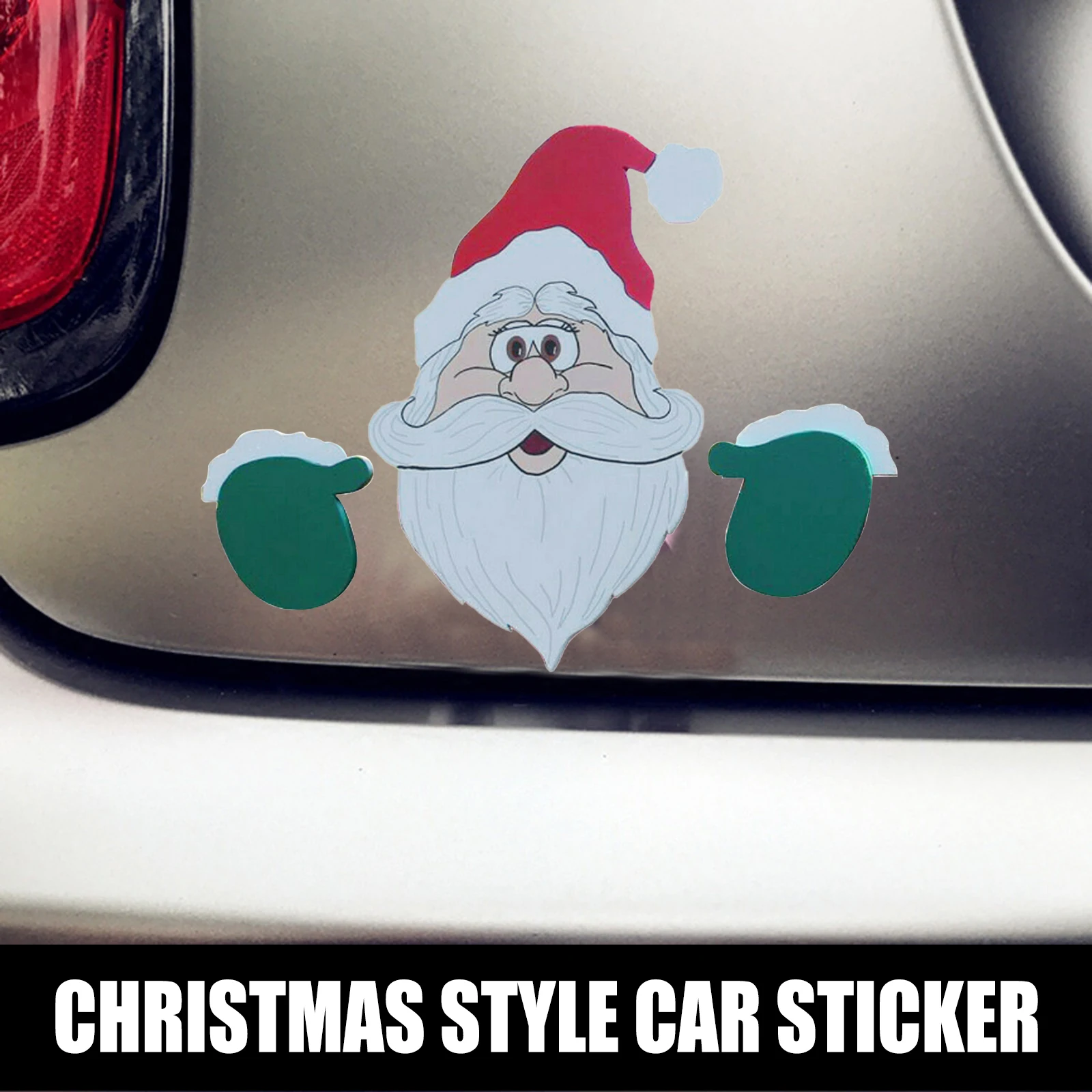 car christmas stickers