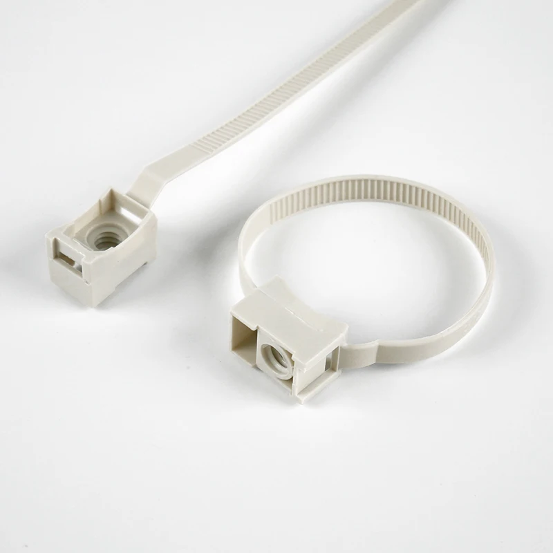 Widely Used Nylon 66 Material Soft Cable Tie Coloured Push Mount Cable Ties Fire Tree Cable Ties