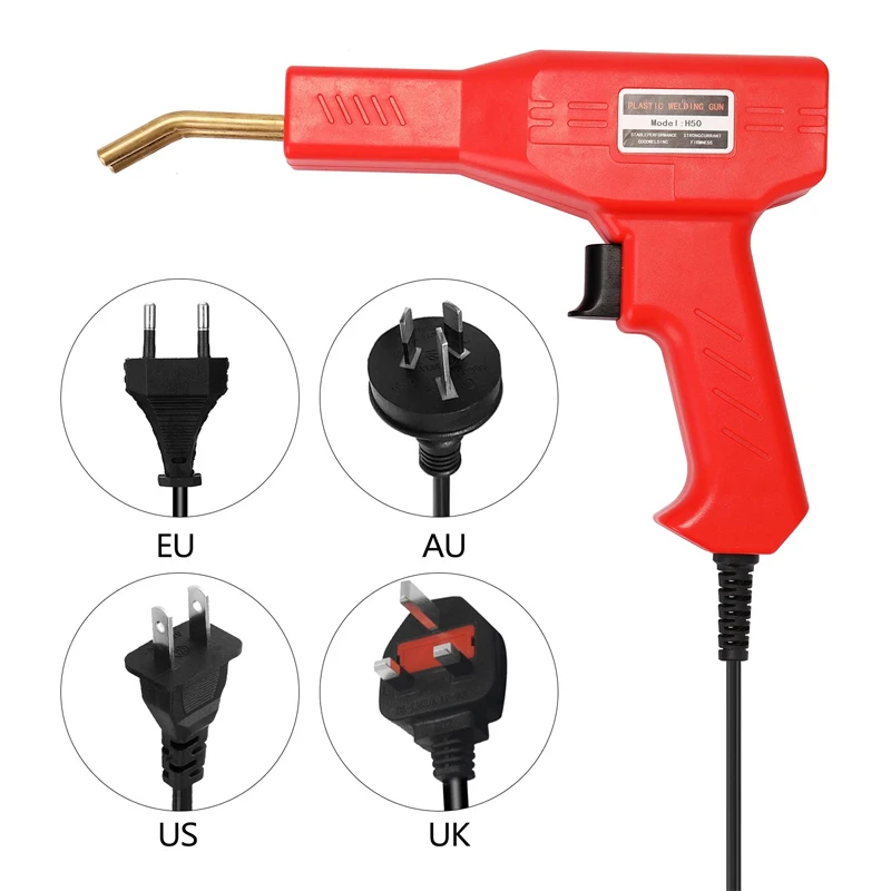 QA1102 Hot Plastic Welding Machine Repairing Tool Car Bumper Repair 110v 220V Portable Welding Machine Bumper Repair Kit