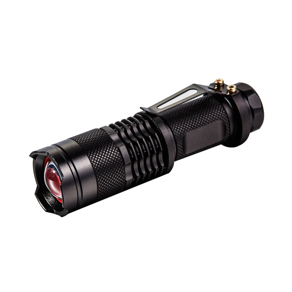 Mini Size Torch Light With Clip Led Torch With High Power Led