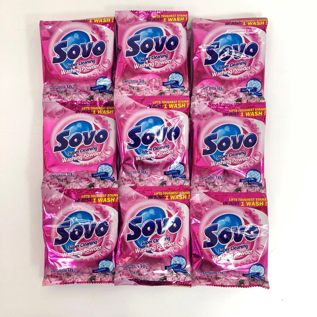 High Foam Formula Strong Cleaning Good Fragrance Yso Powder Detergent
