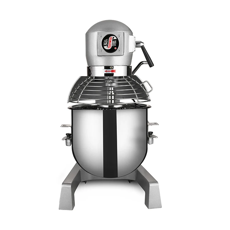 Коммерческое хлебобулочное оборудование 20 л, белый Планетарный Миксер для тортов с тремя типами