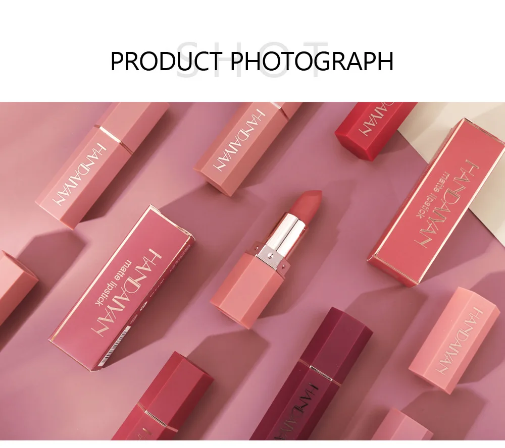 Handaiyan Makeup Suppliers Waterproof Long Lasting Soft Matte Creamy