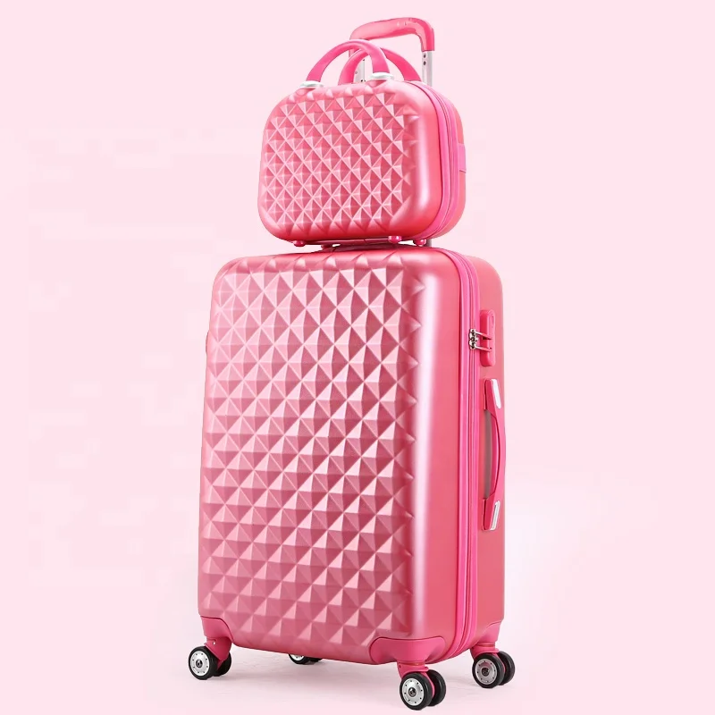 pink cheap carry on