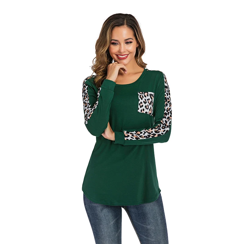 green leopard shirt