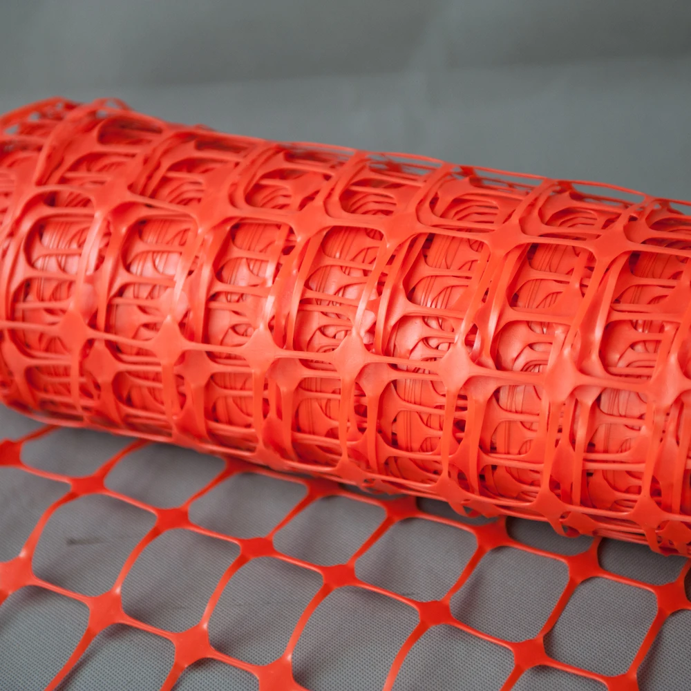 Durable HDPE Plastic Orange Safety Barrier Fence for Road Construction