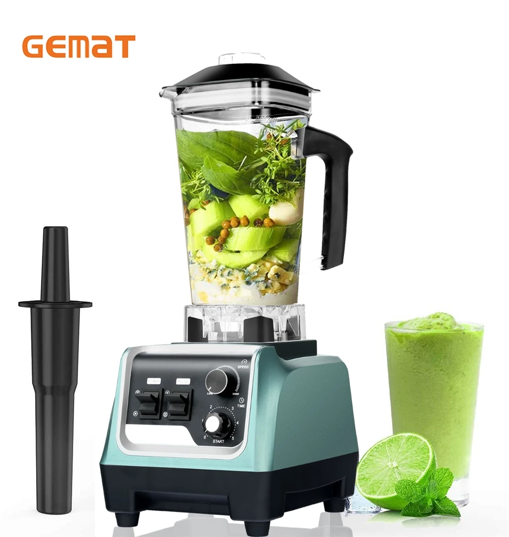 Gemat Commercial And Household Blender Ice Crusher Heavy Duty 2200 wat –  Lucky1 SG