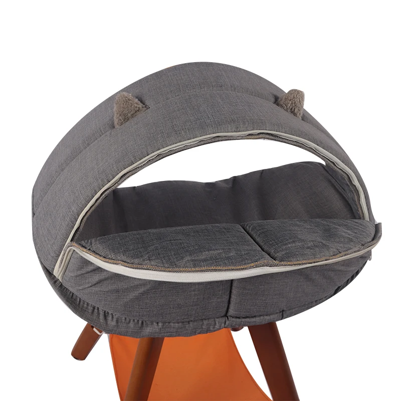 Modern Luxury Hair Catting Custom Seat Cover Round Paw Pillow Cushion