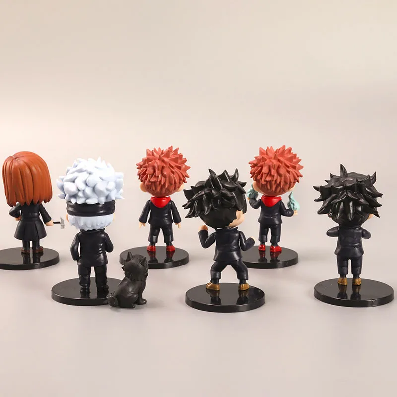 6 Styles Jujutsu Kaisen Anime Figures - Itadori Yuji & More