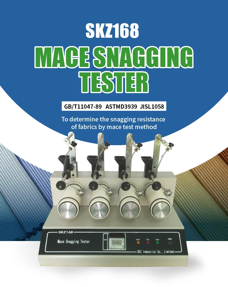 Skz168 Astm D3939 Ici Mace Snag Testing Machine Manufacturer Snag