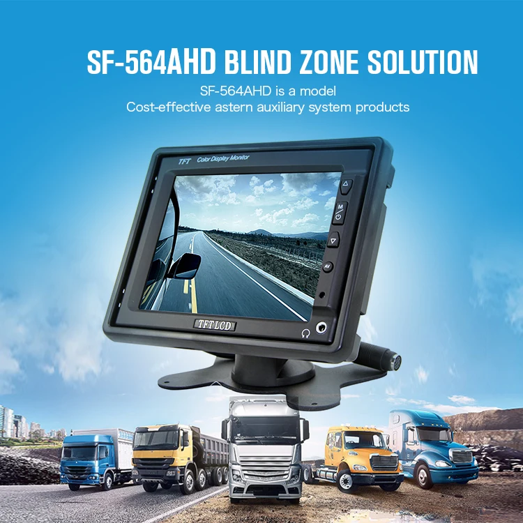 Iso Factory Vehicle Standalone Monitor Nice Bus Monitor 5inch Baby