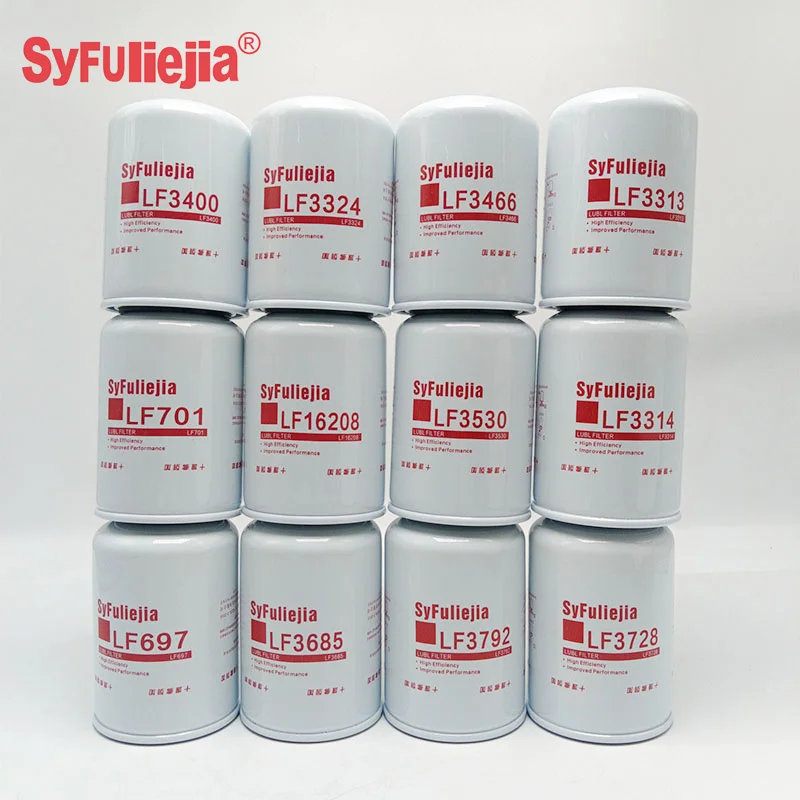 Syfuliejia High Performance Engine Oil Filter Lf697 Lf701 Lf3313 Lf3314  Lf3324 Lf3400 - Buy High Quality Oil Filter Lf697 Lf701 Lf3313 Lf3314  Lf3324 Lf3400 For Fleetguard Filters,Truck Engine Spin-on