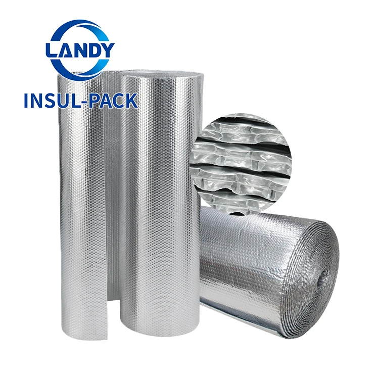 Heat Reflective Aluminum Thermal Double Bubble Roof Insulation - Buy ...