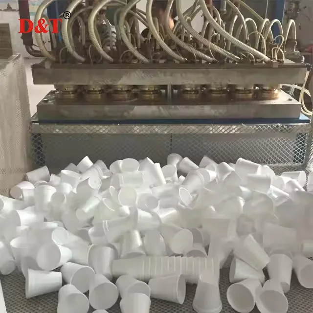 White Styrofoam Cups with Lids 44oz 32oz 12oz 24oz 16oz Custom logo Disposable with logo Making Machine Production Line