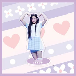 【お値下げ不可】 ILLIT MD ユニット トレカ ミンジュ モカ　イロハ Kpop ILLIT スタンディングボード 10CM イロハ ミンジュ モカ 両面印刷