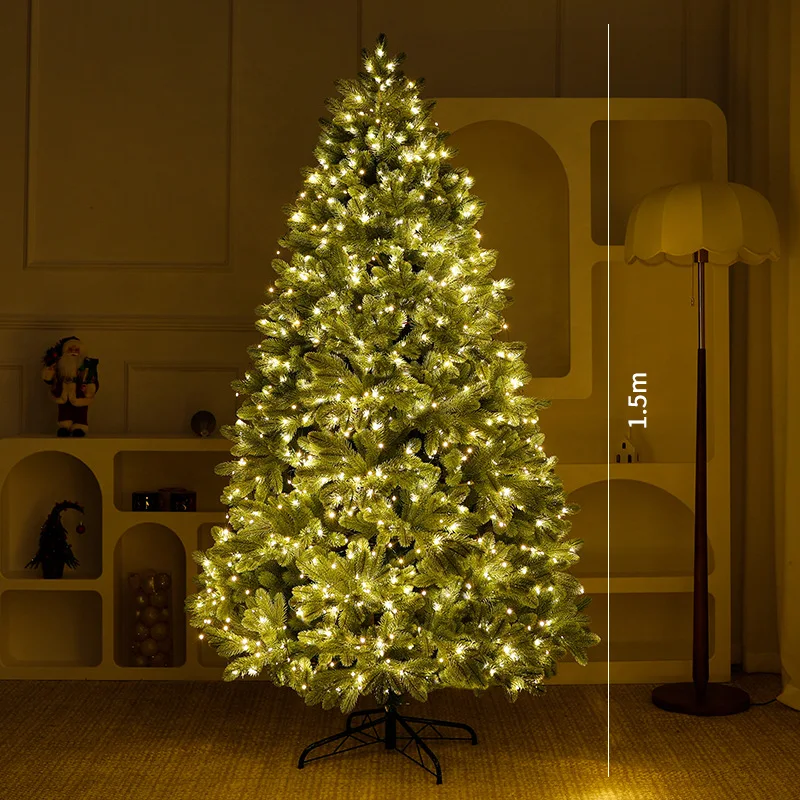 High Quality Eco-Friendly PE Material Christmas Tree Giant White Artificial with Stand for Holiday Decor