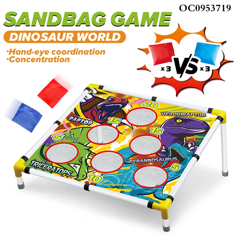 Sport Outdoor Throwing Sand Bag Bean Bag Stand Game Board Set Toy For
