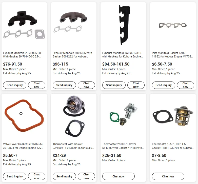 Full Gasket Kit Fit for Hino P11C-O Engine 4