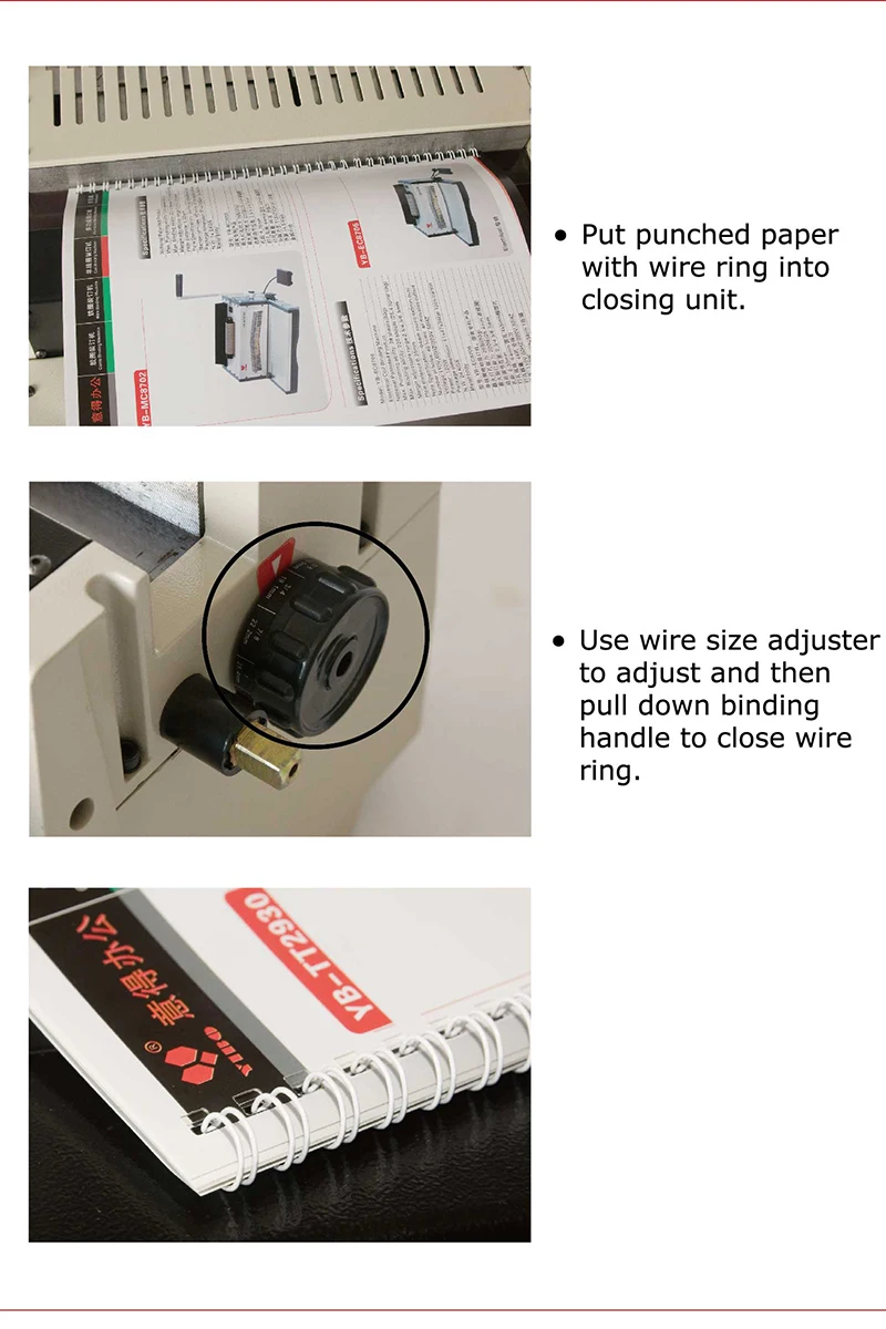 Multi-function 4 in 1 Electric Document Punching &Binding Machine Comb Binding Machine and Spiral Binding Machine