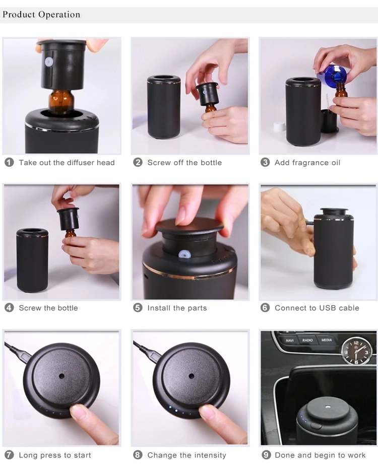 Scenta Custom Scent Air Freshener Spray Car Perfume Diffuser,Wholesale