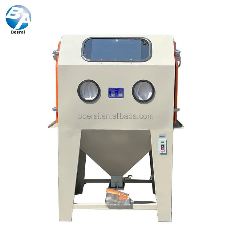 Closed Cycle Sandblasting Machine Large Space Sandblasting