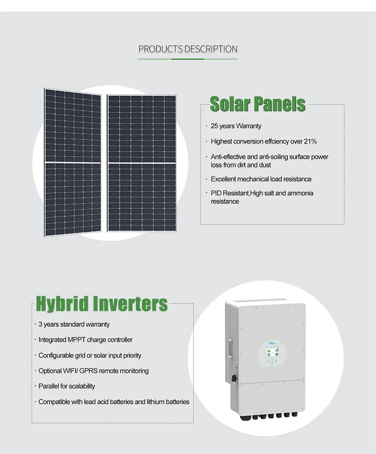 20kw On Off Grid Hybrid Solar Storage Energy Panel Controller Cleaning ...