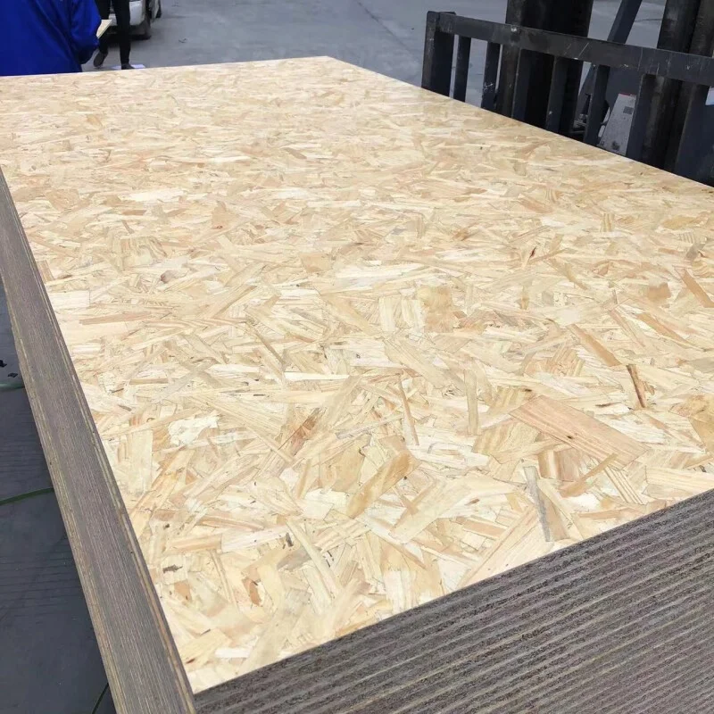 High Gloss Waterproof Furniture Construction Grade Board Melamine Chipboard 1220*2745*9mm OSB Board For Wardrobe manufacture