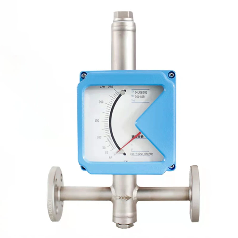 High Pressure Wet Type Liquid Gas Rotameter High Accuracy Variable Area Metal Tube Flow Meter Rotameter