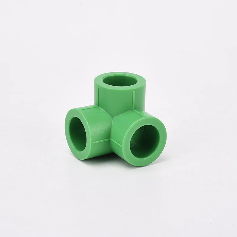 PPR Special Corner Three Way Four Straight Angle All Plastic Cross Hot and Cold Water Pipe Joint Hot Melt Fittings