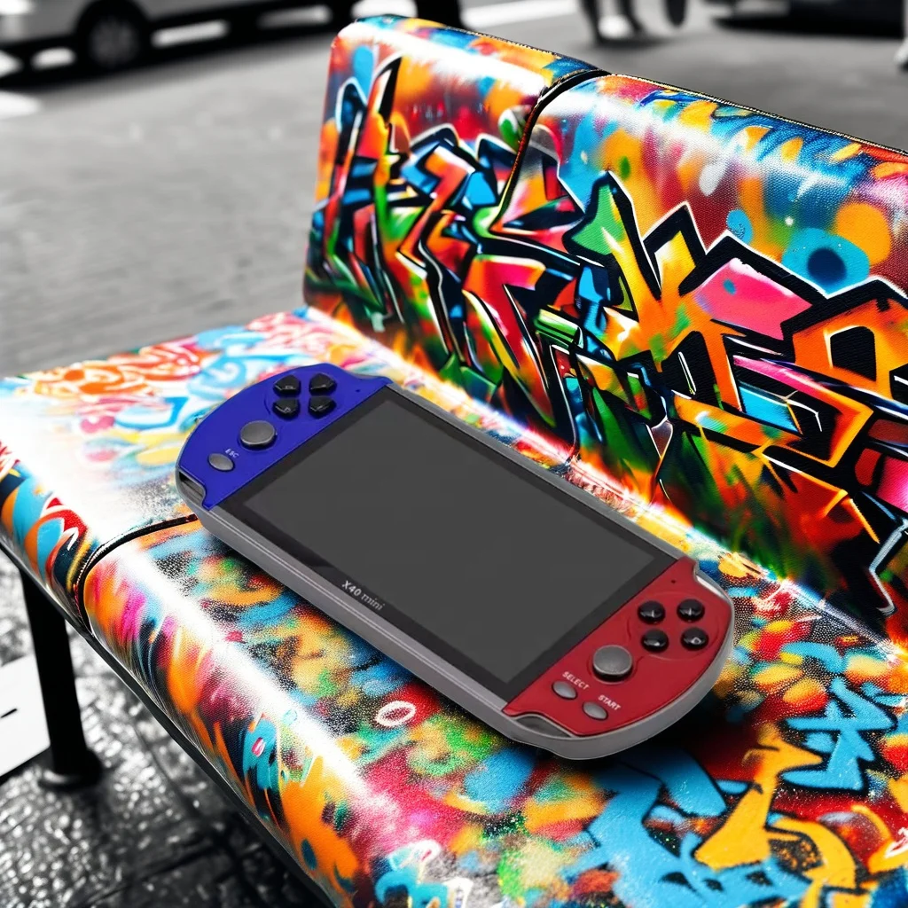 Upgrade Retro 12 Emulators Handheld Game Player Console X40 Consola 7inch Large Screen X12PLUS Support for GBC MD Game Formats