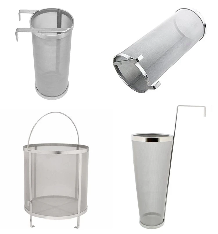 Stainless Steel Wire Mesh 400 Micron Mesh Brewing Basket For Beer