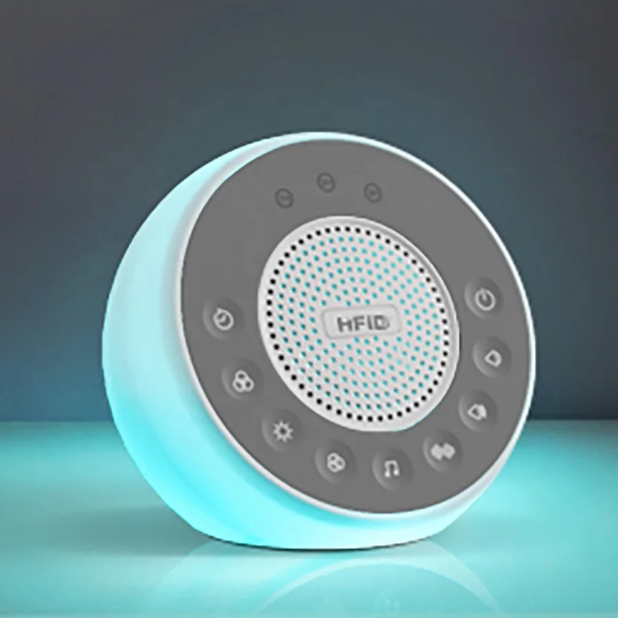 HiFiD Shushu Rain Sound and Bird Sound Machine White Noise Sleep Machine Baby Night Light