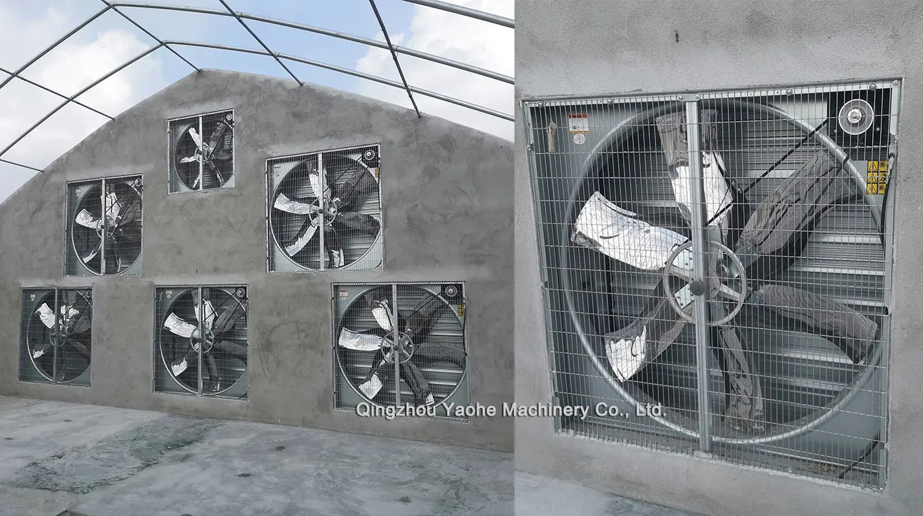Axial Poultry Exhaust Fan, Wall, 380V - detail 20