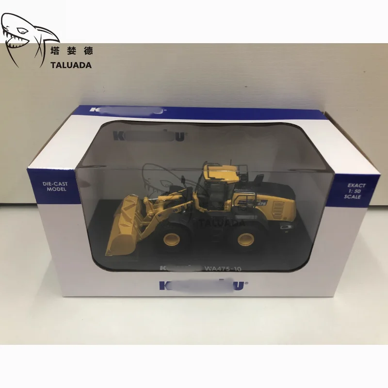 Chargeur Komatsu WA475-10 Blanc - Modèle Réduit 1/50 Universal Hobbies (UH8182) - Neuf - Collection
