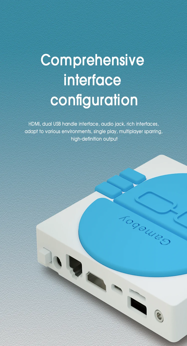 Vayava Smart Game Box Dual System Video Retro Game Console Mini Game