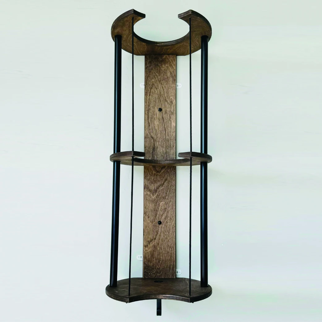 Customizable MVP Disc Station Wall Mounting Type Frisbee Display Stand Rack Disc Golf Wire Display Rack