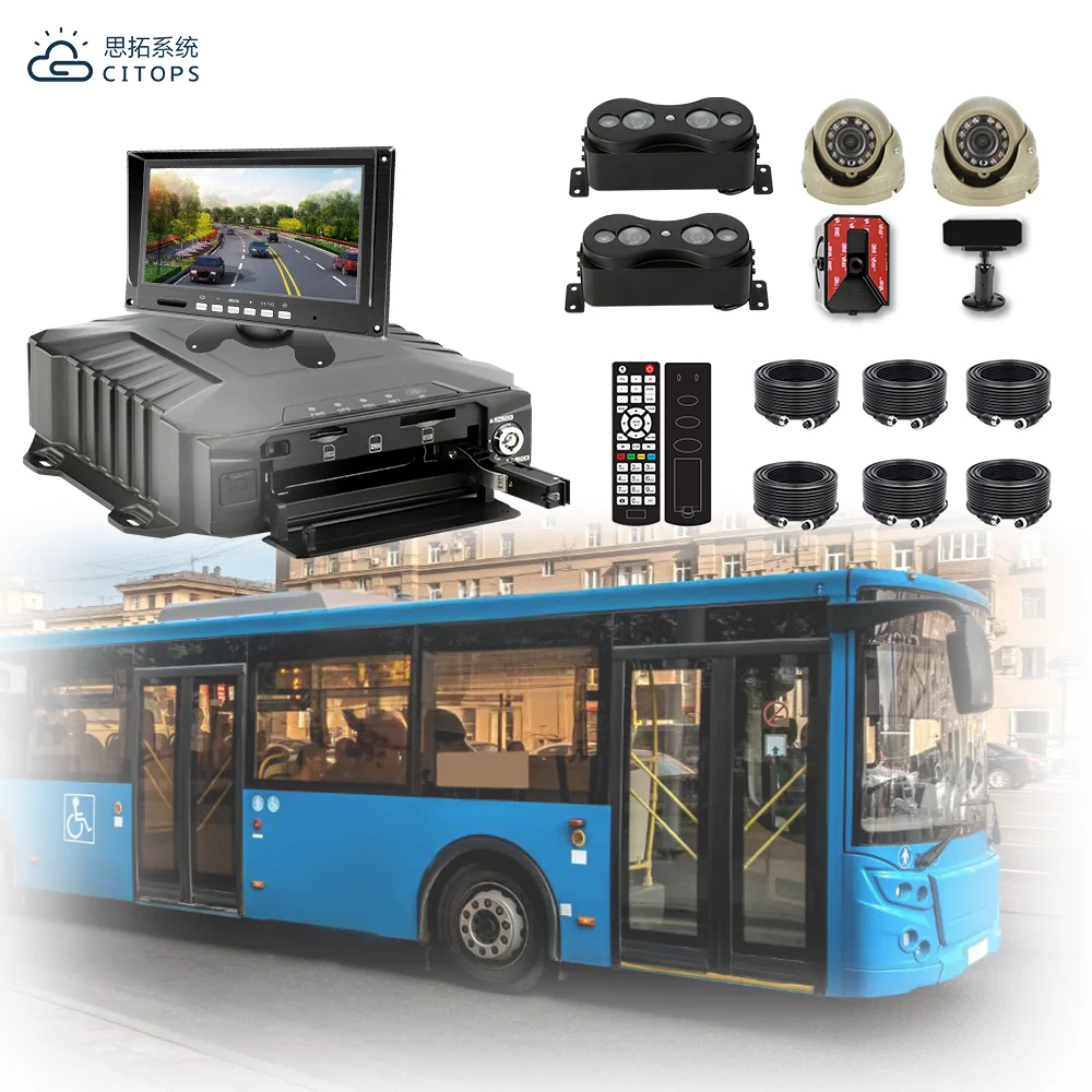 product 8 channel hdd mdvr bus monitoring system supporting adas dms passenger counting video recording for public transportation fleets-3