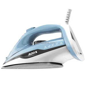 Full Function Steam Iron 2000-3200W Anti-Calc Vertical Steam Self-Cleaning Ceramic Soleplate Electric Iron for Home