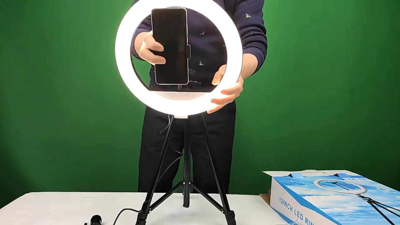 phone rings led selfie phone case tripod stand big 360 large